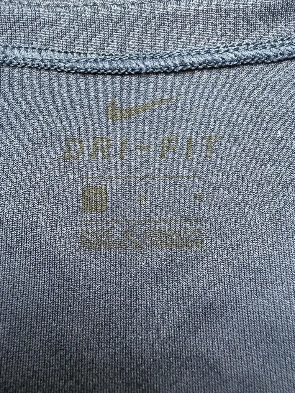 Nike Basketball Jersey Mens Medium Blue Dri-FIT Sleeveless Tank Performance